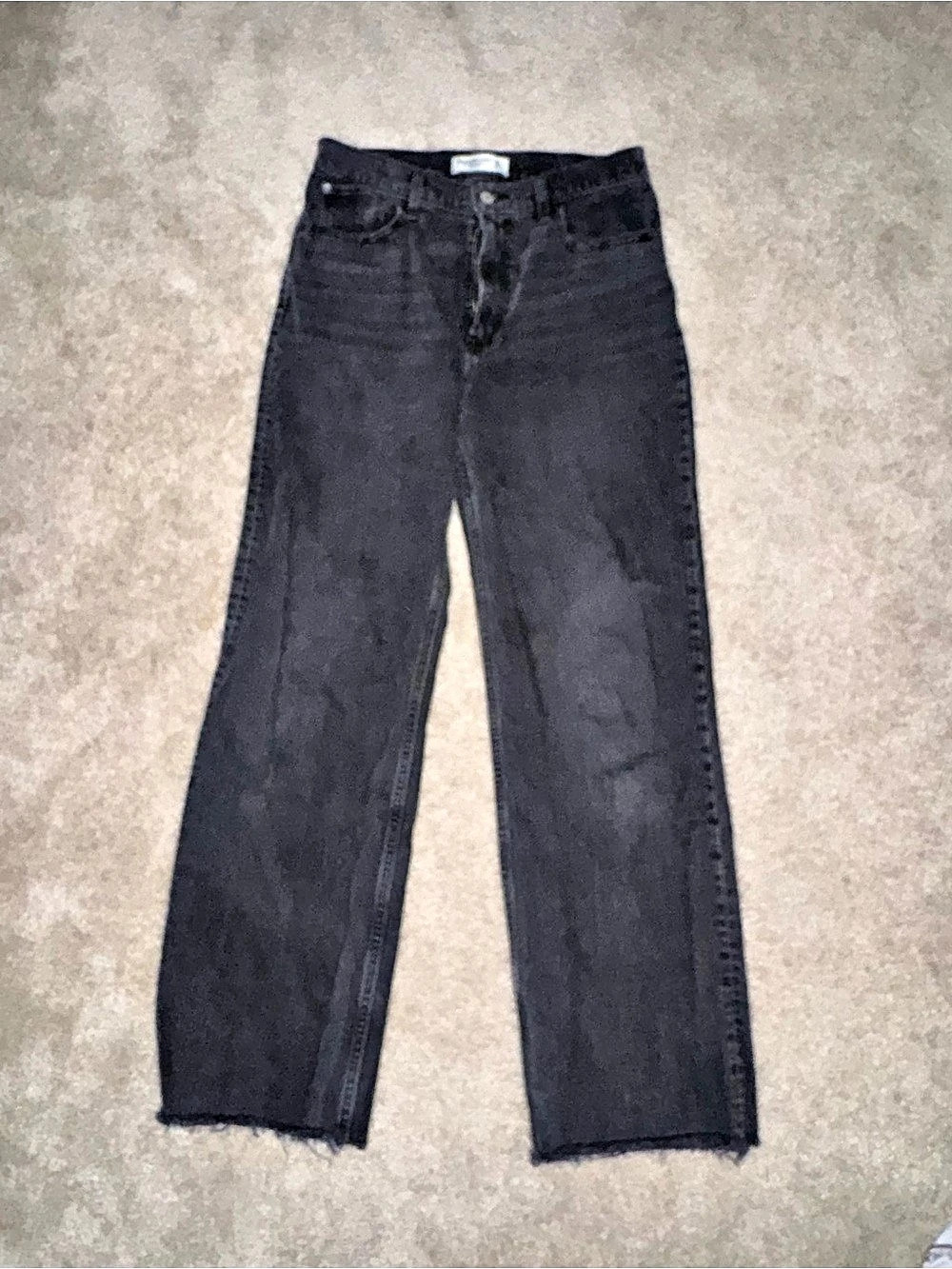 Abercrombie & Fitch The '90s Relaxed Jean High Rise Jeans Waist 28